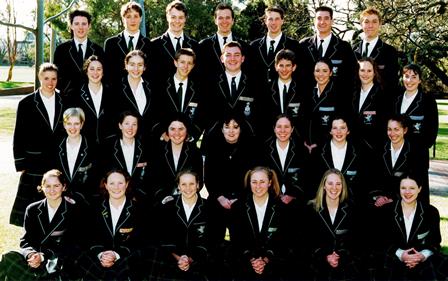 Senior School Choir, 2000.